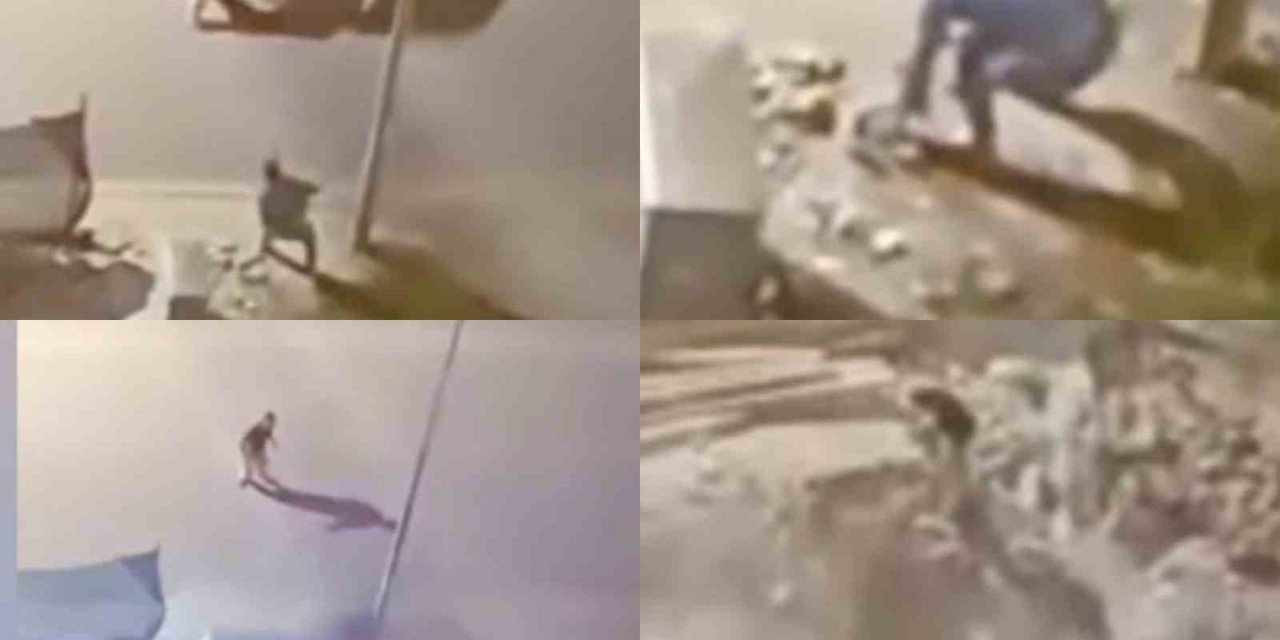 Mersin Anamur'da Kavga Sonrası Aracını Üstüne Süren Şahsın Aracı Çukura Uçtu, 2 Yaralı