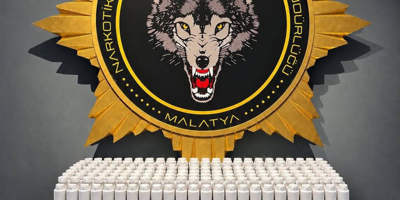 Malatya'da 46 Bin 189 Sentetik Hapı Ele Geçiren Polis, 3 Şüpheliyi Gözaltına Aldı
