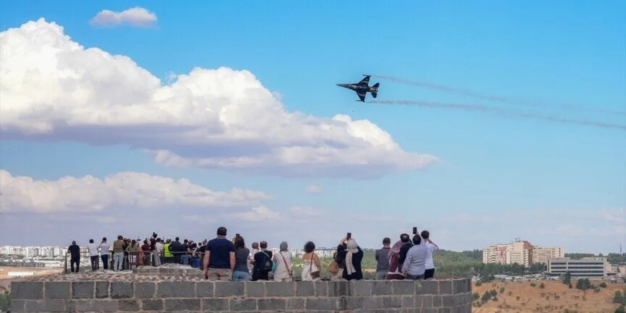 Solotürk Diyarbakır'da Prova Uçuşu Yaptı