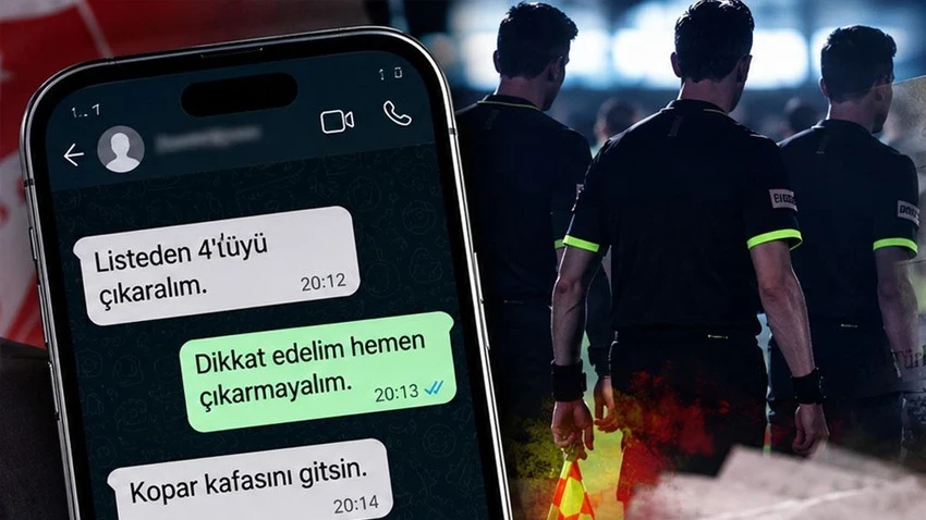 Türk Futbolunu Sarsacak Whatsapp Yazışmaları: Kopar Kafasını Gitsin