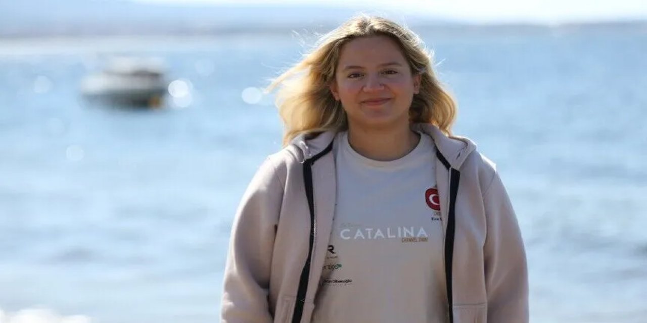 Catalina Kanalı'nı Geçen Ece Demir'in Yeni Hedefi Manş Denizi