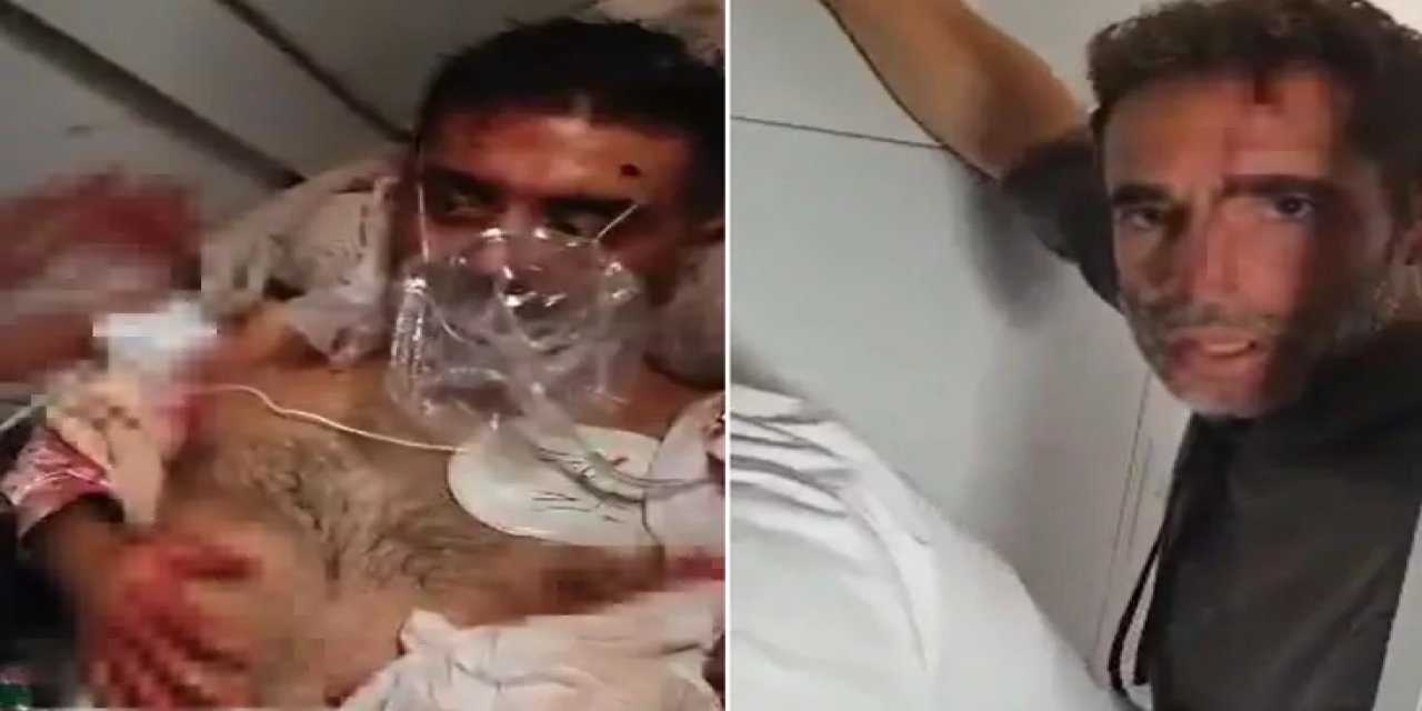 İsrail'e Giden Uçakta İnfial Yaratacak Görüntü! Kaptan Pilotu Defalarca Bıçaklamış