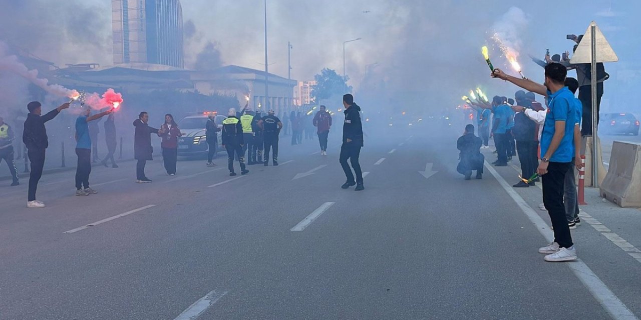 Şehri Adeta Yaktılar! Filistin Milli Takımı'na Coşkulu Karşılama