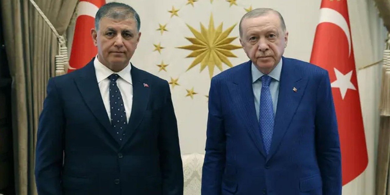 Cumhurbaşkanı Recep Tayyip Erdoğan, İzmir Büyükşehir Belediye Başkanı Cemil Tugay'ı Kabul Etti