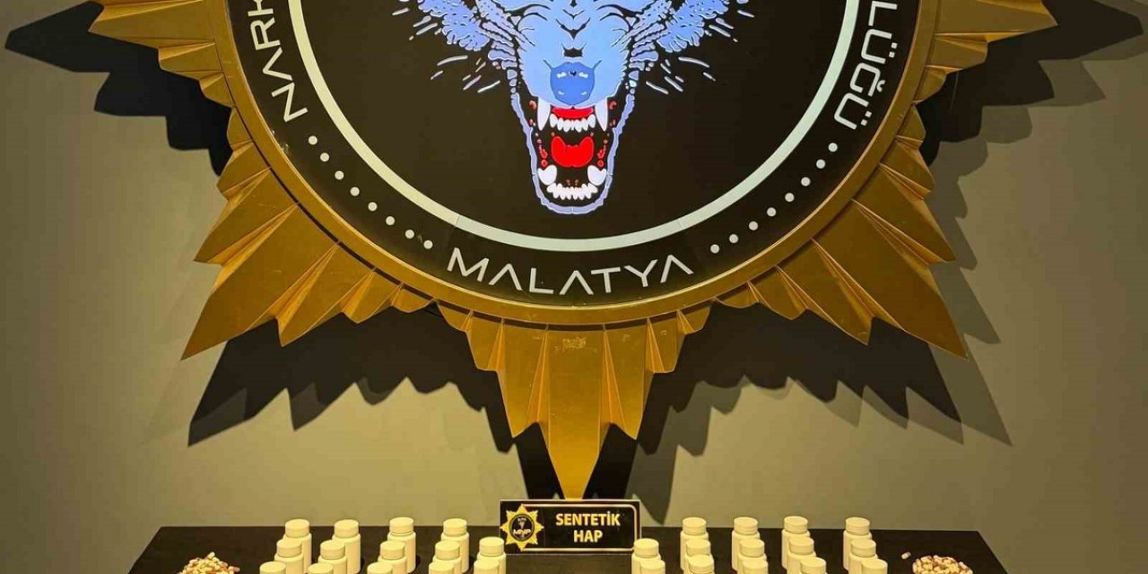Malatya Polisi Sokak Satıcılarına Operasyonda 2 Bin 920 Hap Ele Geçirdi, 4 Tutuklandı