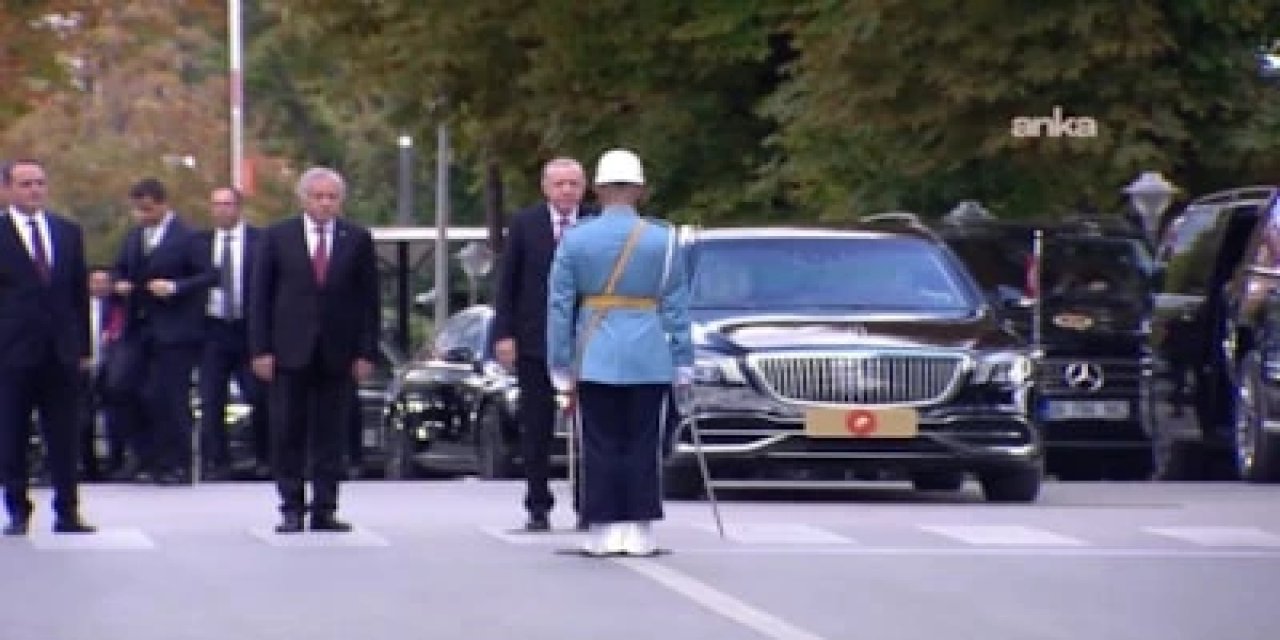 Cumhurbaşkanı Erdoğan, TBMM Açılış Töreninde