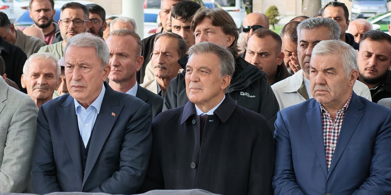 Abdullah Gül'ün Acı Günü! Amcası Mustafa Gül Son Yolculuğuna Uğurlandı