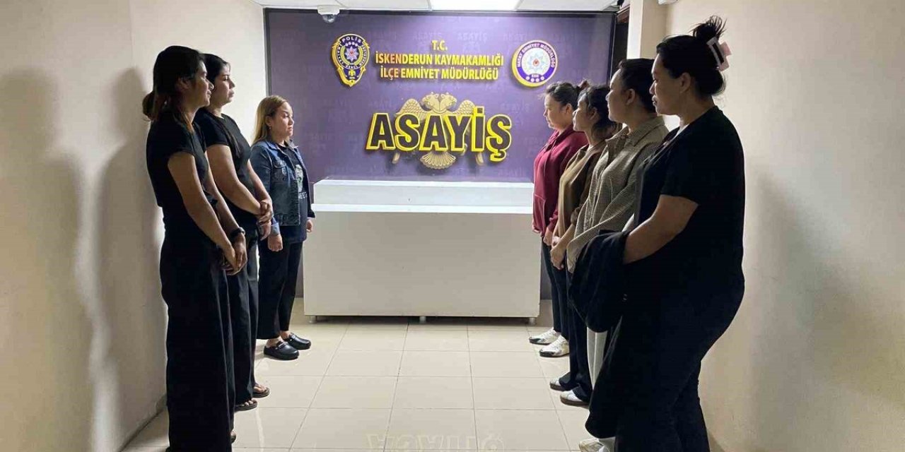 İskenderun'da 17 SPA Ve Masaj Salonu Denetlendi, 7 Yabancı Uyruklu Kaçak Çalıştırıldı