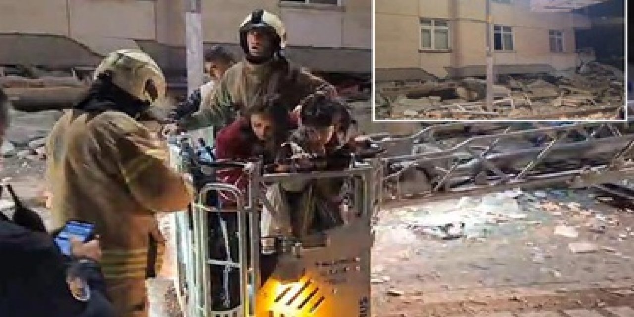 İstanbul Maltepe'de 6 Katlı Binada Çökme Oldu! Bölgeye Çok Sayıda Ekip Sevk Edildi
