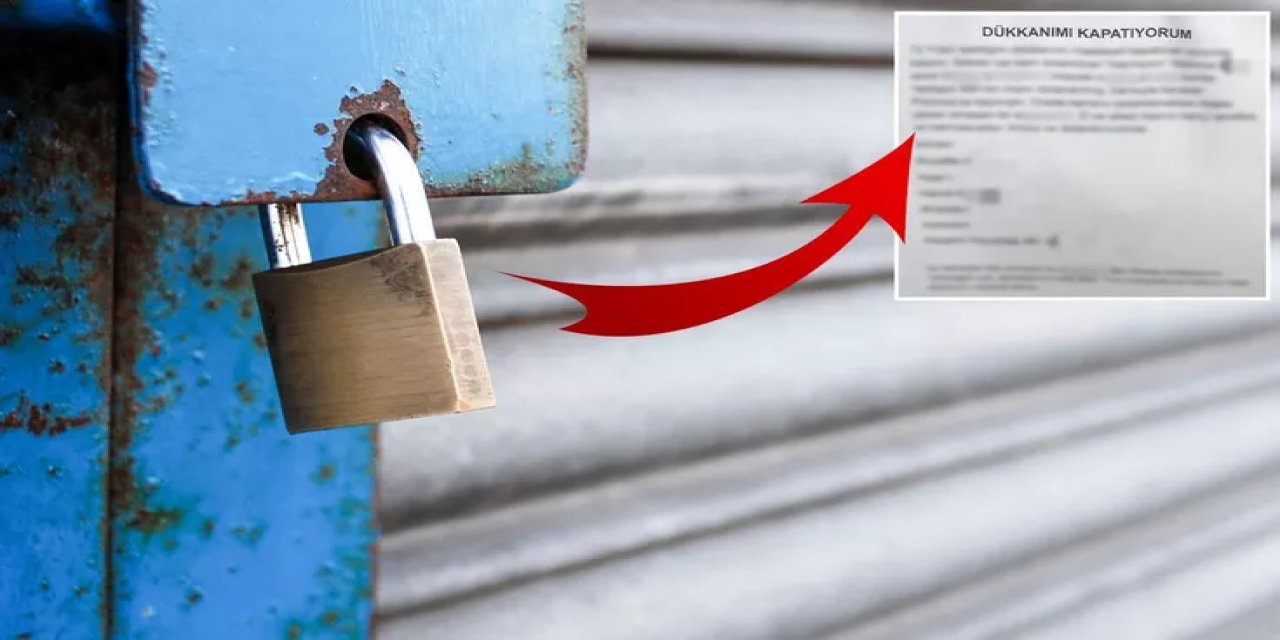 Kayınçosundan Yediği Kazık 13 Yıllık Dükkanını Kapattırdı! Cama Astığı Yazı Olay
