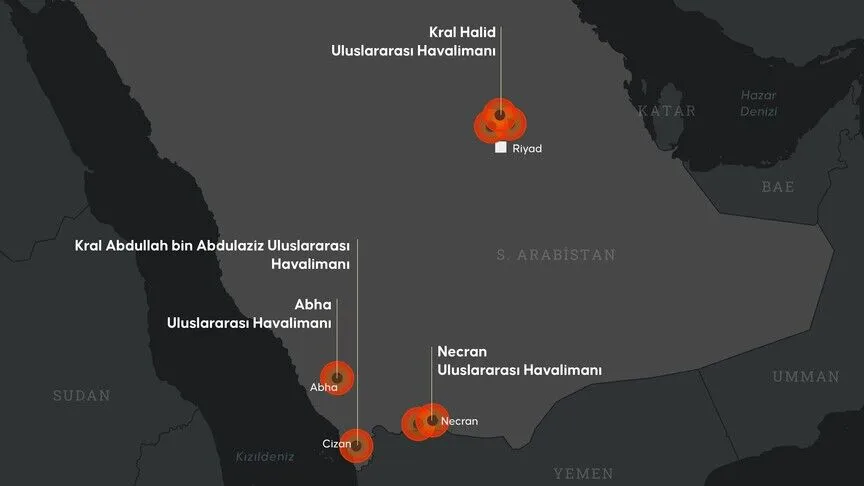 Arap Ülkeleri: Husilerin Suudi Arabistan'a Saldırıları Bölge Güvenliğini Tehdit Eden Ciddi Bir İhlaldir