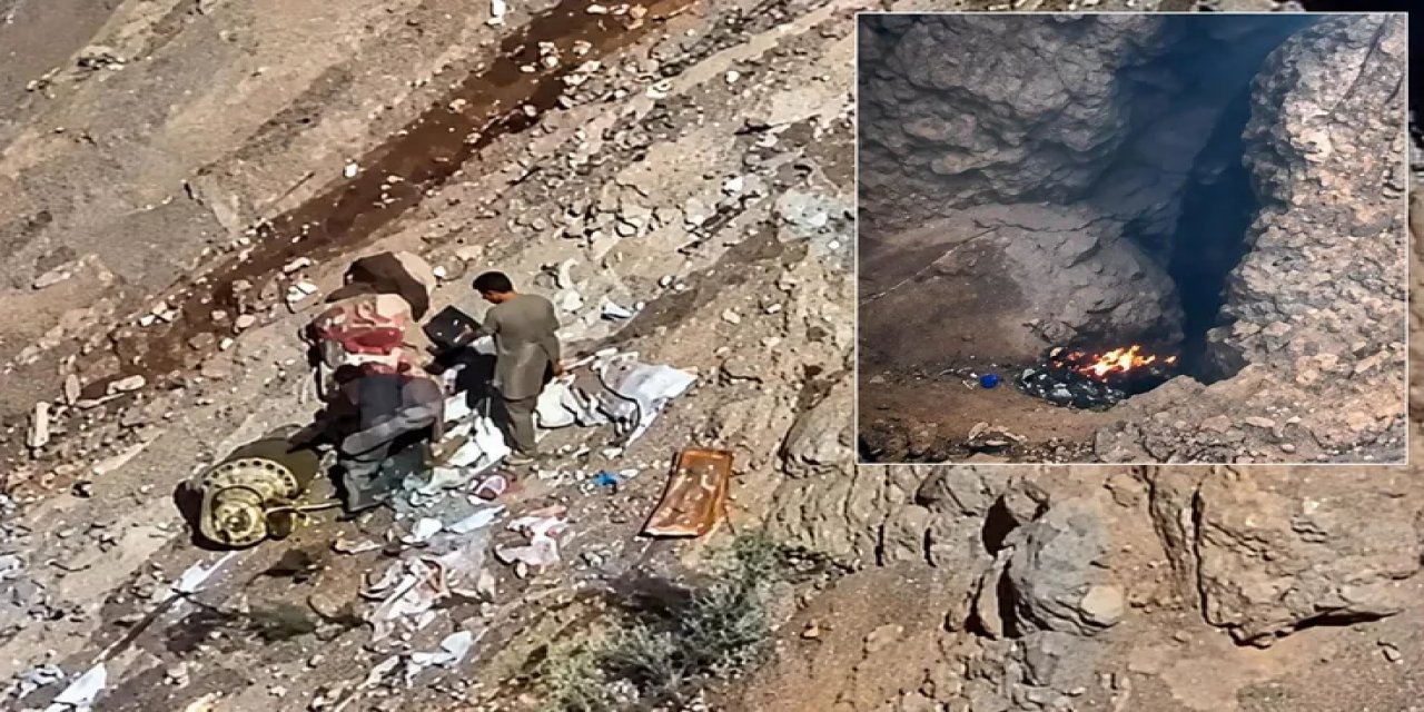 PKK'nın Metina'dakİ 4 Kampı Boşalttığı Anların Görüntüleri