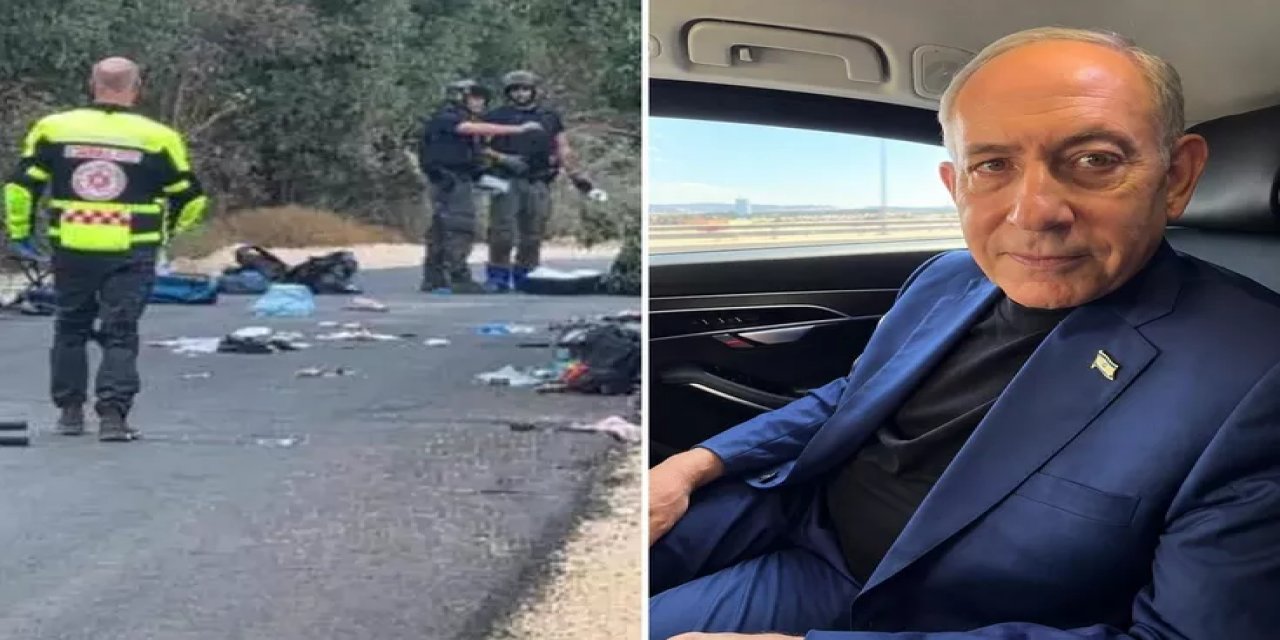 Netanyahu'ya Yayın Kapattıran Patlama! Yüz İfadesi Her Şeyi Özetliyor
