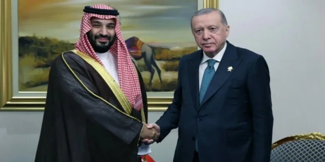 Cumhurbaşkanı Erdoğan, Suudi Arabistan Veliaht Prensi Selman İle Görüştü