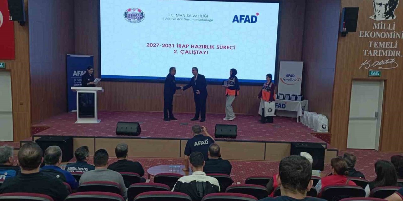 Manisa İRAP İkinci Çalıştayı Tamamlandı: Afet Riskine Karşı Yol Haritası