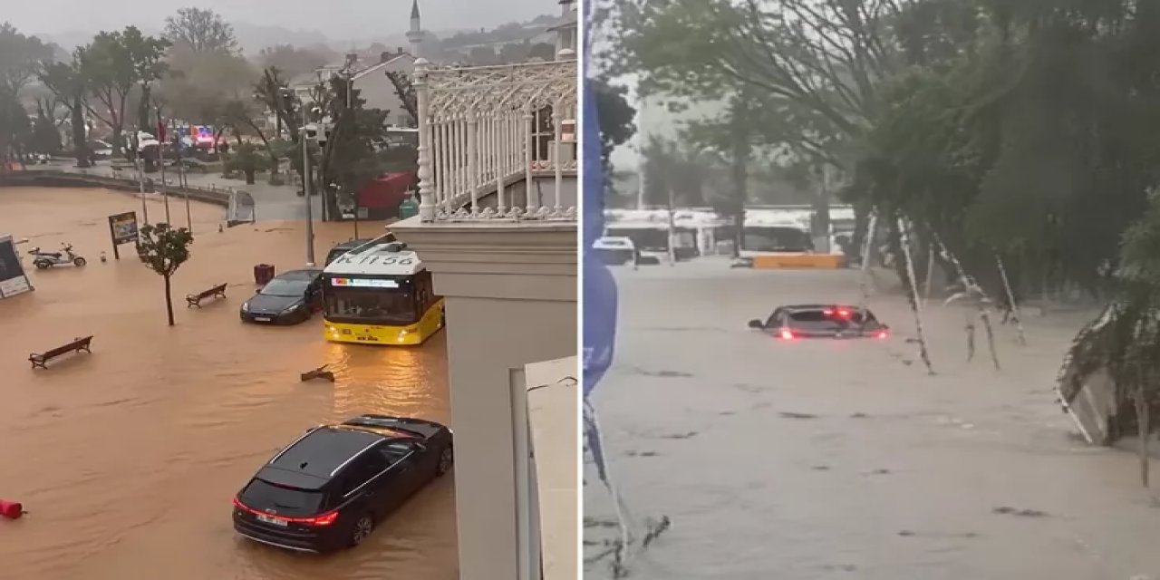 İstanbul Yağmura Teslim! Gün Boyu Devam Eden Yağışın Bilançosu Ağır Oldu