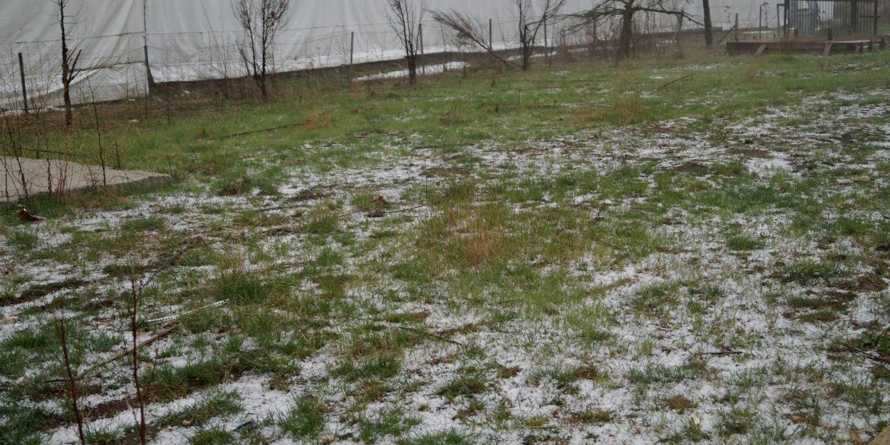 Tokat'ta Dolu Etkili Oldu