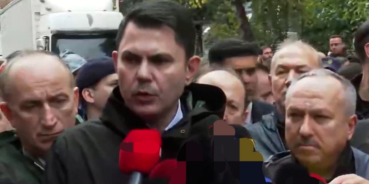 Sel Bölgesinde Bakan Kurum'u Kızdıran Soru: Tek Kelimeyle İfade Etmek Gerekirse Acizliktir.