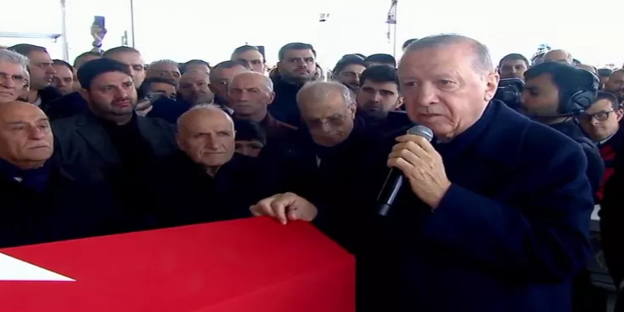 Dündar Ziya Gültekin'e Veda! Cenazeye Cumhurbaşkanı Erdoğan'ın Sözleri Damga Vurdu