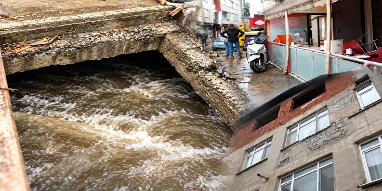 İstanbul'u Sarsan Sel Faciası Göz Göre Göre Gelmiş! Binaların Altından Dere Akıyor