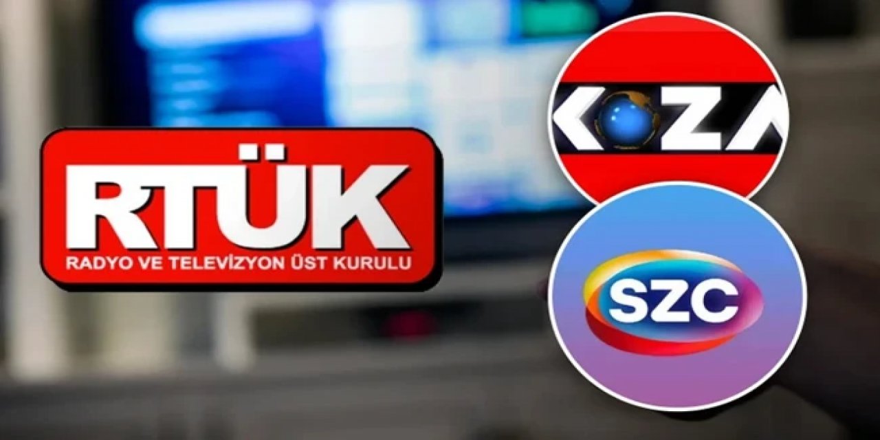 RTÜK'ten Sözcü TV Ve Koza TV'ye Ceza!