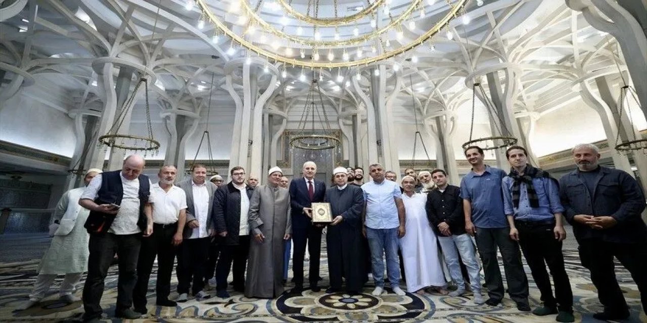 TBMM Başkanı Kurtulmuş, Roma İslam Merkezi'ni Ziyaret Etti