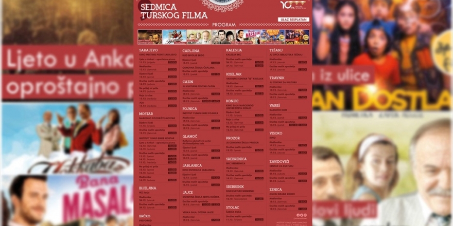 Bosna Hersekli Sinemaseverler Türk Filmlerine Doyacak