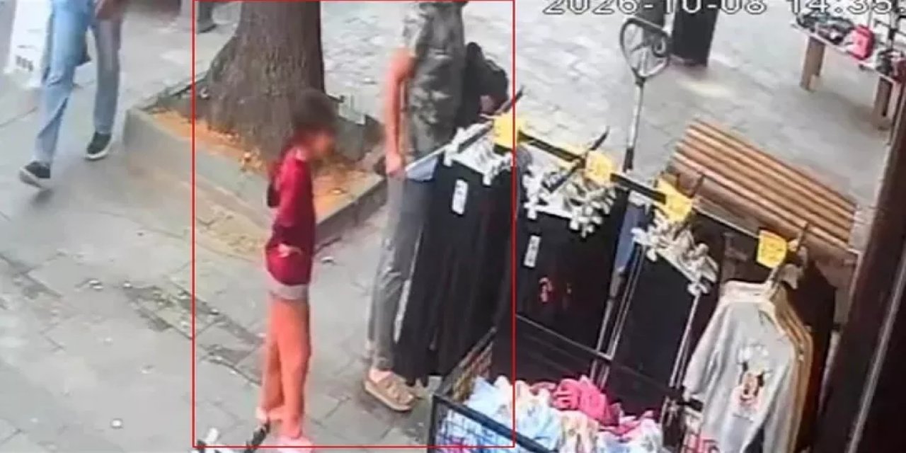 Mağazaya Kız Çocuğuyla Girip Askılı Kıyafetleri Koluna Dizdi, Ödemeden Çıktı