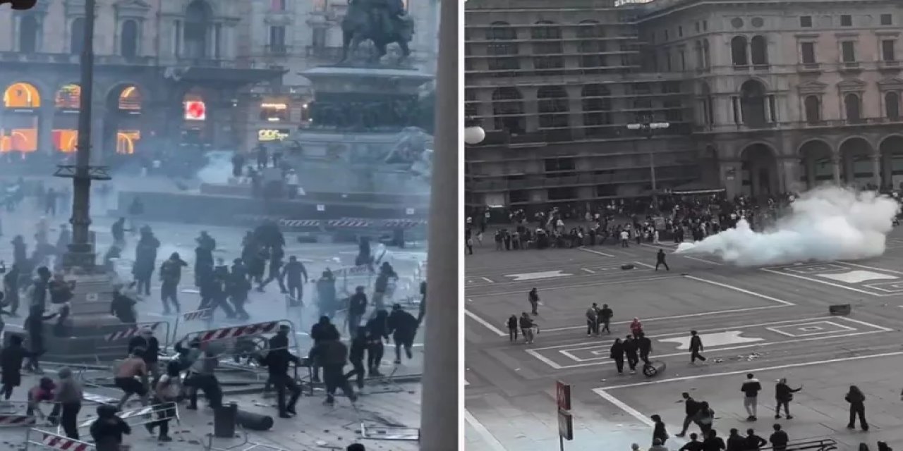 Fransa'daki Protestolar Dalga Dalga Yayılıyor! İtalya Da Yangın Yerine Döndü