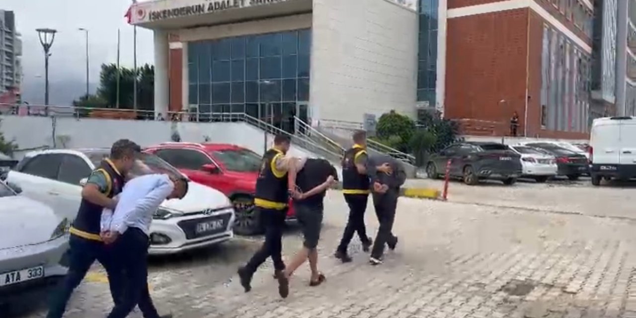 İskenderun'da 3 Ayrı Olayın Şüphelisinden 2'si Cezaevine Gönderildi