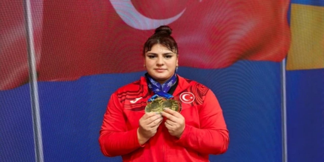 Milli Halterci Selahattin Altın Ve Tuana Süren'den 5 Altın Madalya