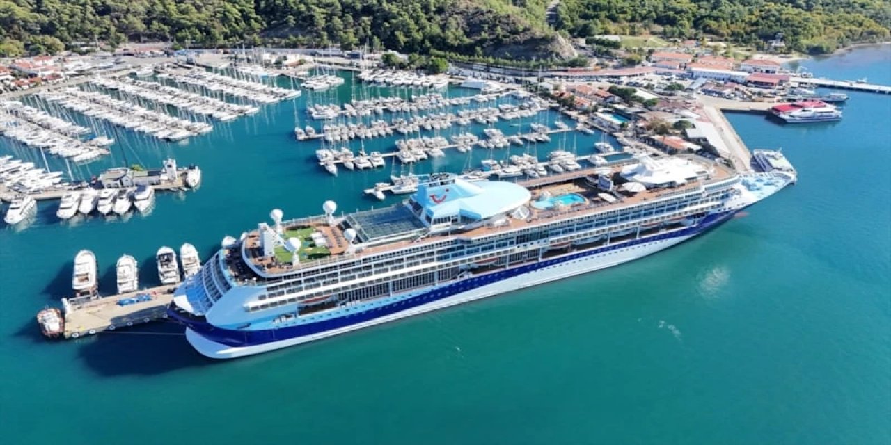 Muğla, Kruvaziyer Turistlerini Ağırlamaya Devam Ediyor: 2 Bin 395 Yeni Ziyaretçi