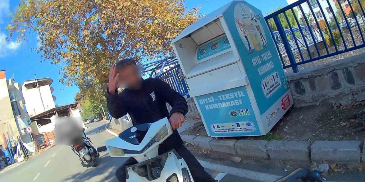 İzmir Bayraklı'da Ehliyetsiz Sürücü Kuryeye Çarpıp 'Ehliyetim Yok' Diyerek Kaçtı