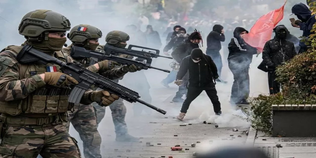 Fransa Cumartesi Gününe Hazırlanıyor! Ordu Sokağa İnecek
