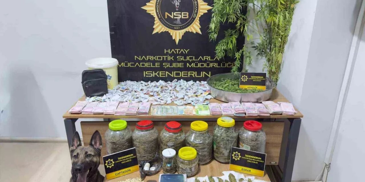 Hatay Arsuz'da 4 Kilo 621,80 Gram Esrar Ele Geçirildi, Şüpheli Tutuklandı