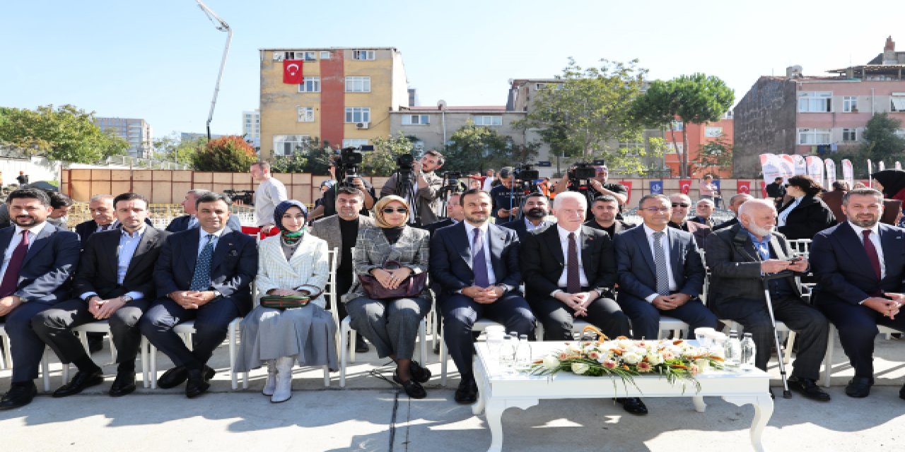 İstanbul Bağcılar'da Nezaket Okulu'nun Temeli Atıldı: Günde 300 Çocuk Eğitim Alacak