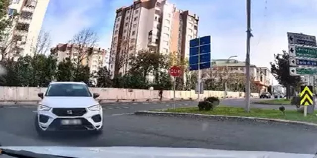Başakşehir'de Görüntülerle Tespit Edilen Sürücüye 11 Bin Lira Ceza Kesildi