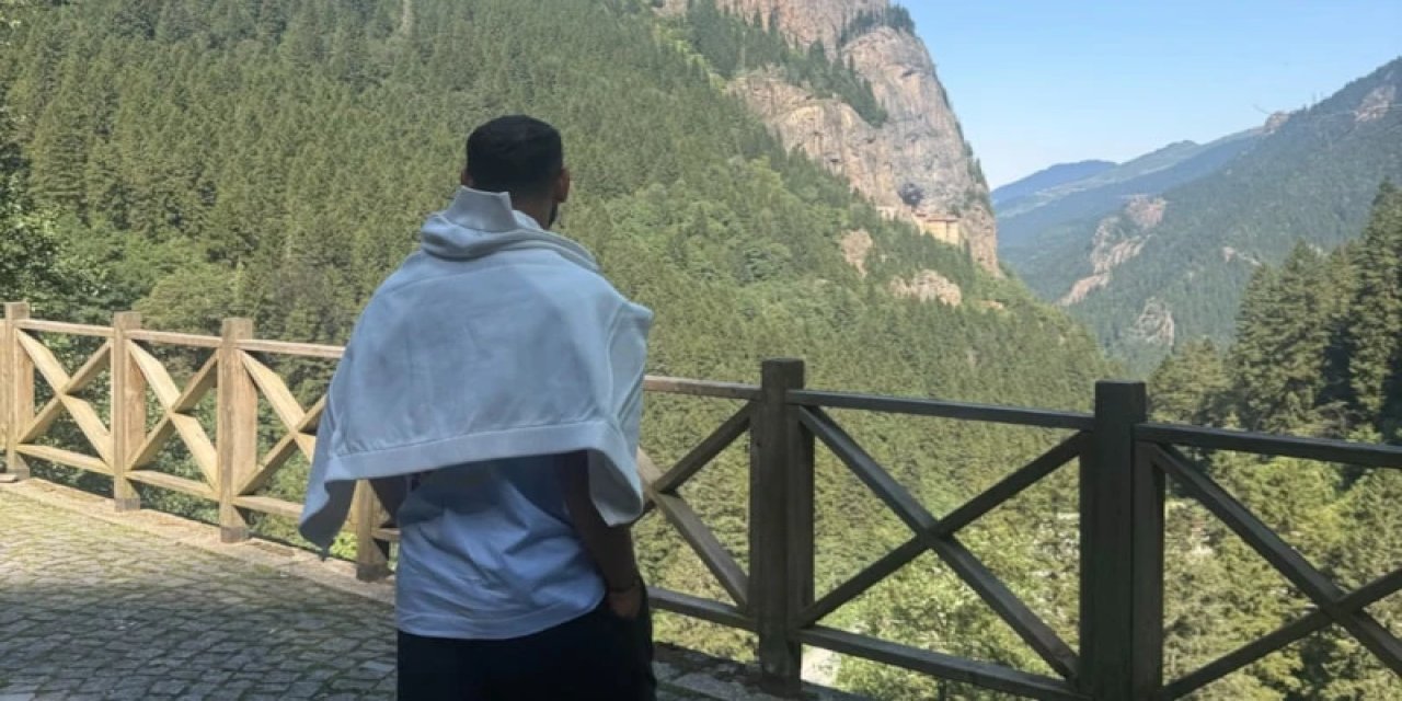 Muhammed Salah, Trabzon'u Karış Karış Geziyor...