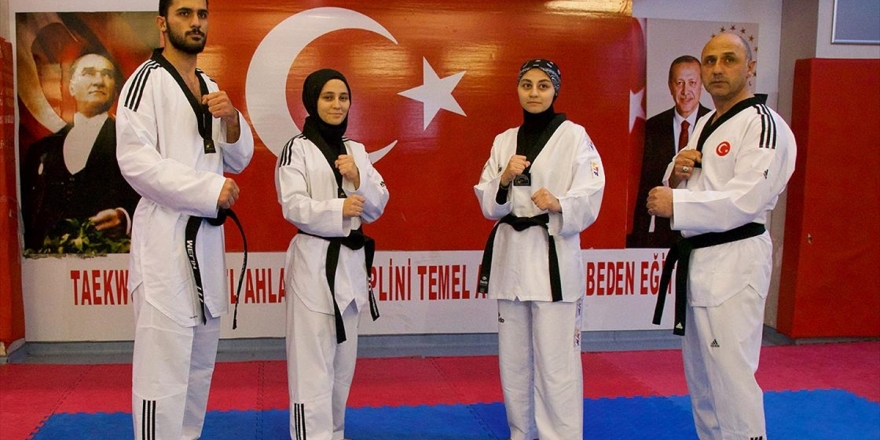 Tekvandocu Polis Memurunun Sporcu Çocukları