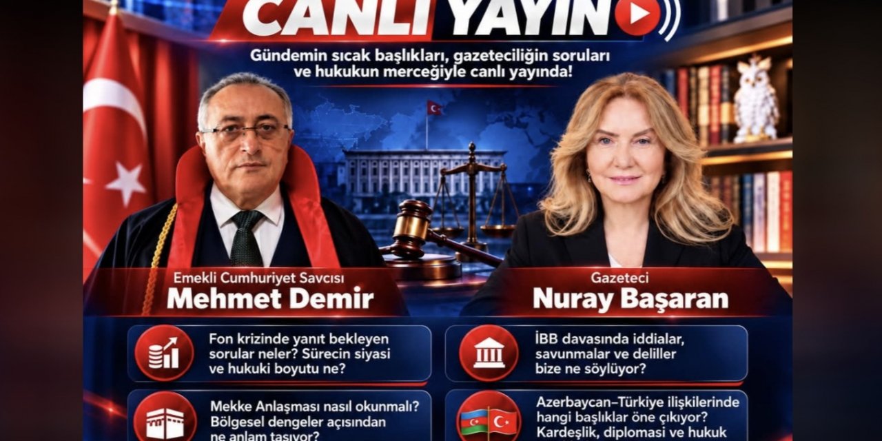 Siyasetten Hukuka Gündemin Sıcak Başlıkları Canlı Yayında