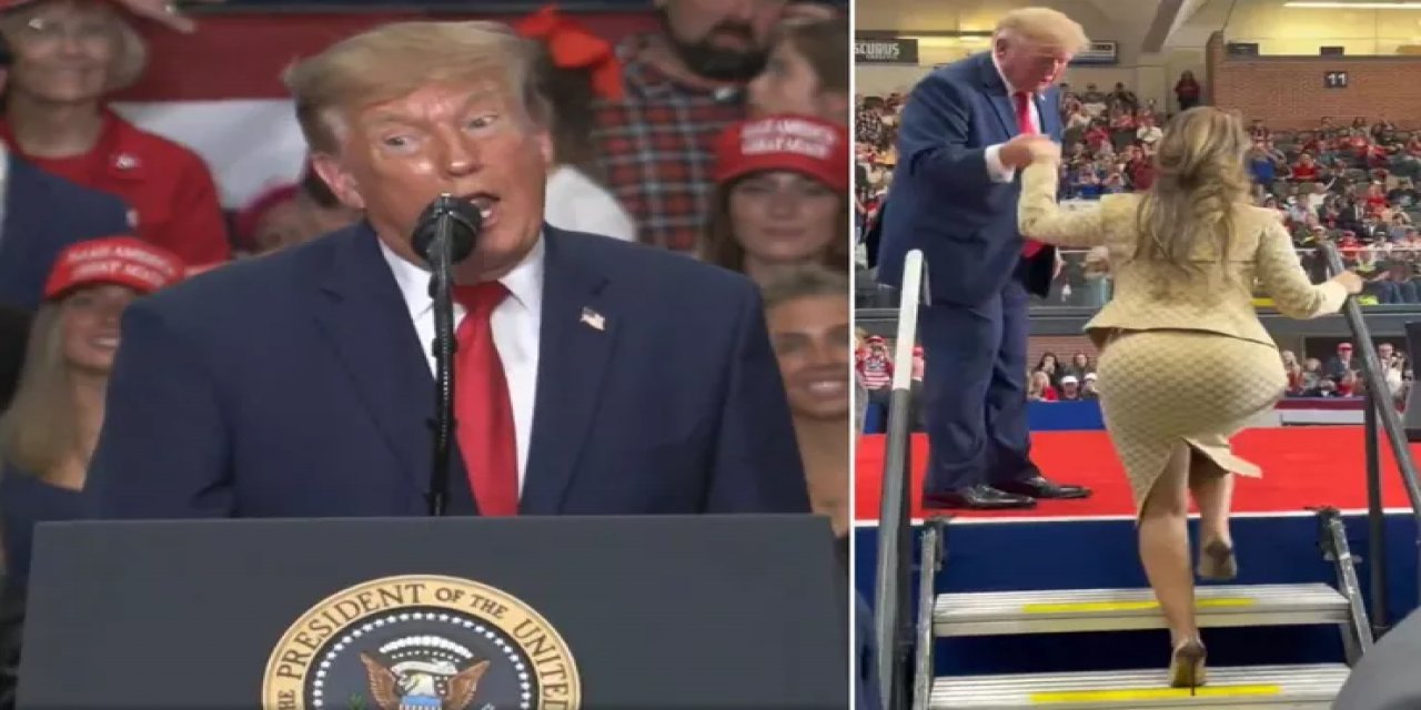 Trump'tan Nicki Minaj'a Olay Sözler: O Kalçayı Gözden Kaçırmak Zor