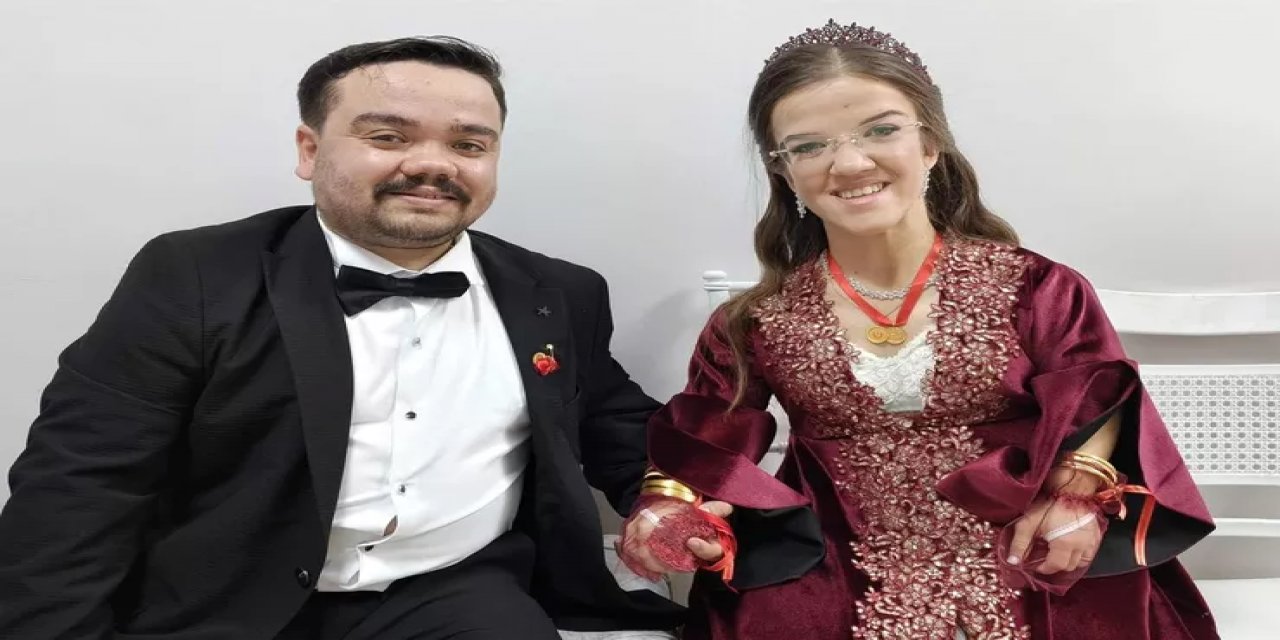 Tekirdağ'da Akondroplazi Hastası Çift Dünyaevine Girdi: Damat Masaya Çıkıp Oynadı