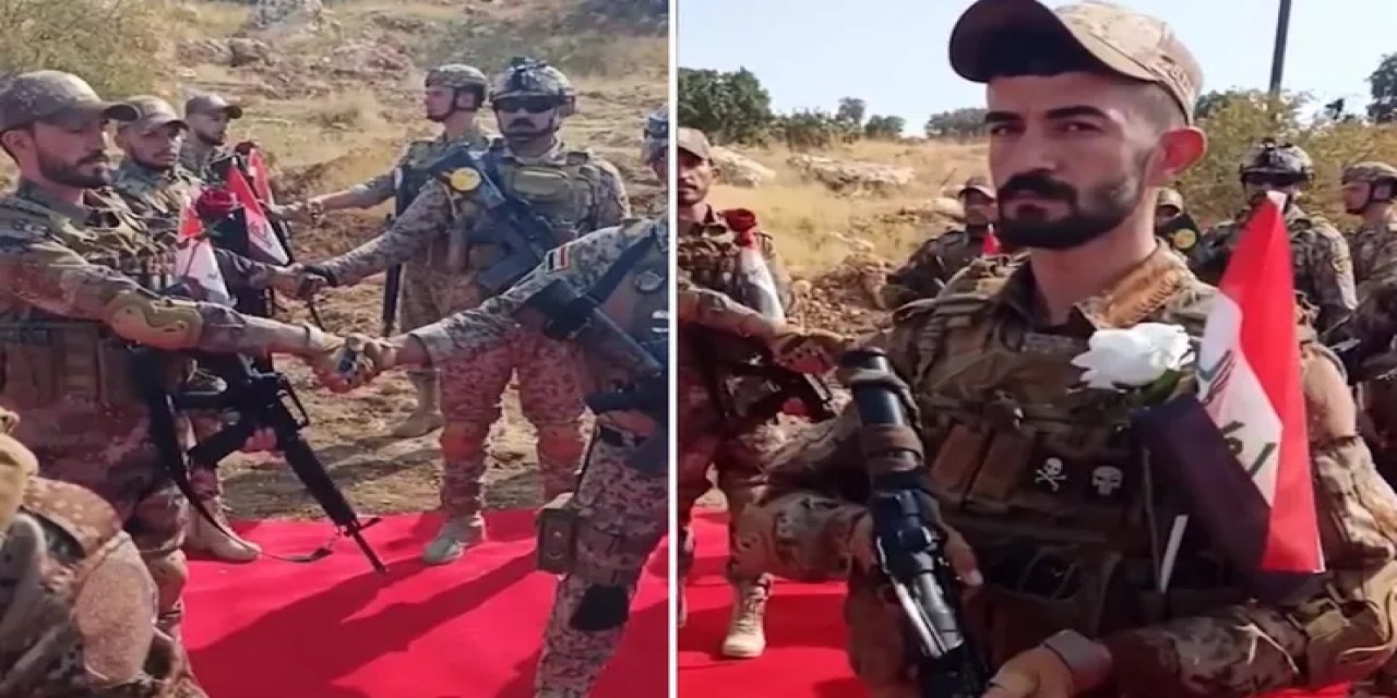 Terör Örgütü PKK Sincar'dan Çekiliyor! Bölgeye Yıllar Sonra Irak Bayrağı Asıldı