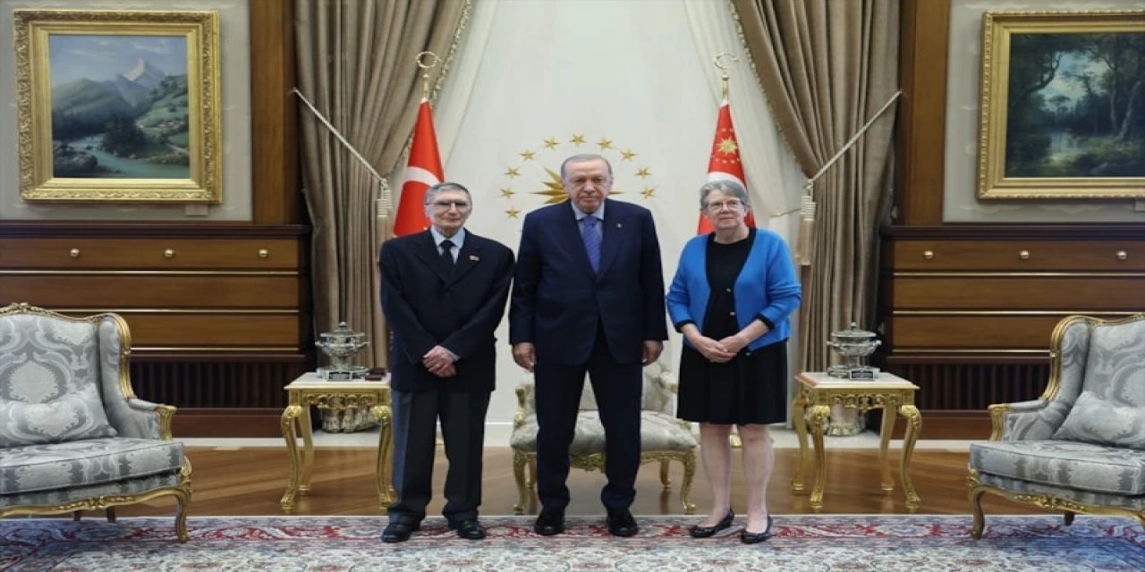 Cumhurbaşkanı Erdoğan, Aziz Sancar Ve Eşini Kabul Etti