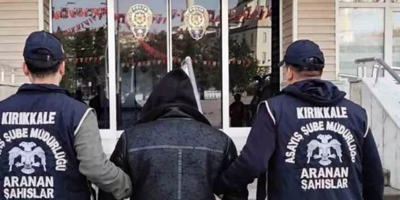 Kırıkkale Polisi 8 Yıl 4 Ay Hapis Cezası Bulunan Uyuşturucu Hükümlüsünü Yakaladı