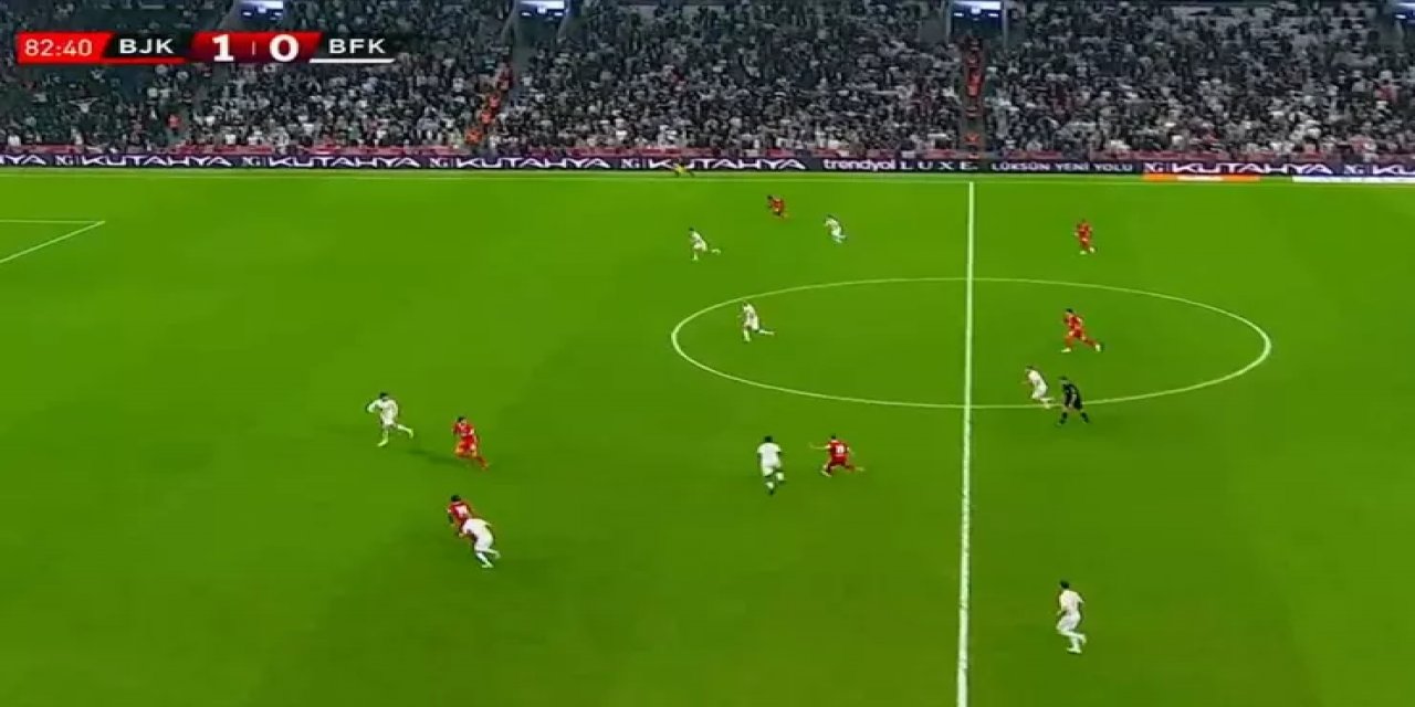 Beşiktaş-Başakşehir Maçını İzlemek İçin Televizyonu Açanlar Hayret Etti
