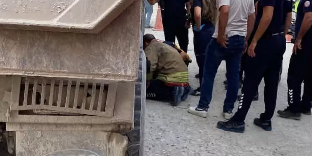 Antakya'da Hafriyat Kamyonunun Altında Kalan Motosiklet Sürücüsü Hastanede Öldü