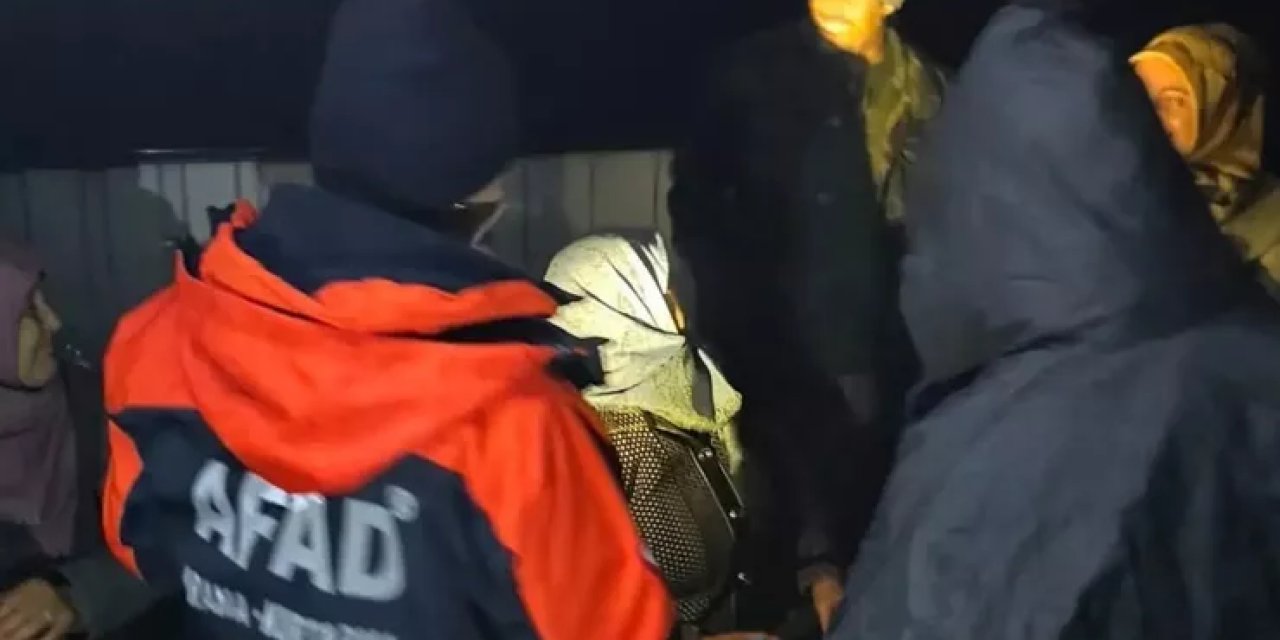 Denizli Kale'de Ormanda Kaybolan 75 Yaşındaki Kadın AFAD Koordinesinde Sağ Bulundu