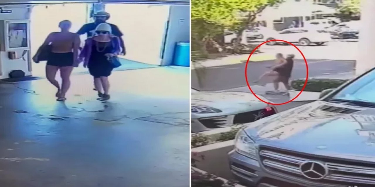 Genç Kadını Kucağına Alıp Kaçırmaya Çalıştı, Komşular Son Anda Yetişti