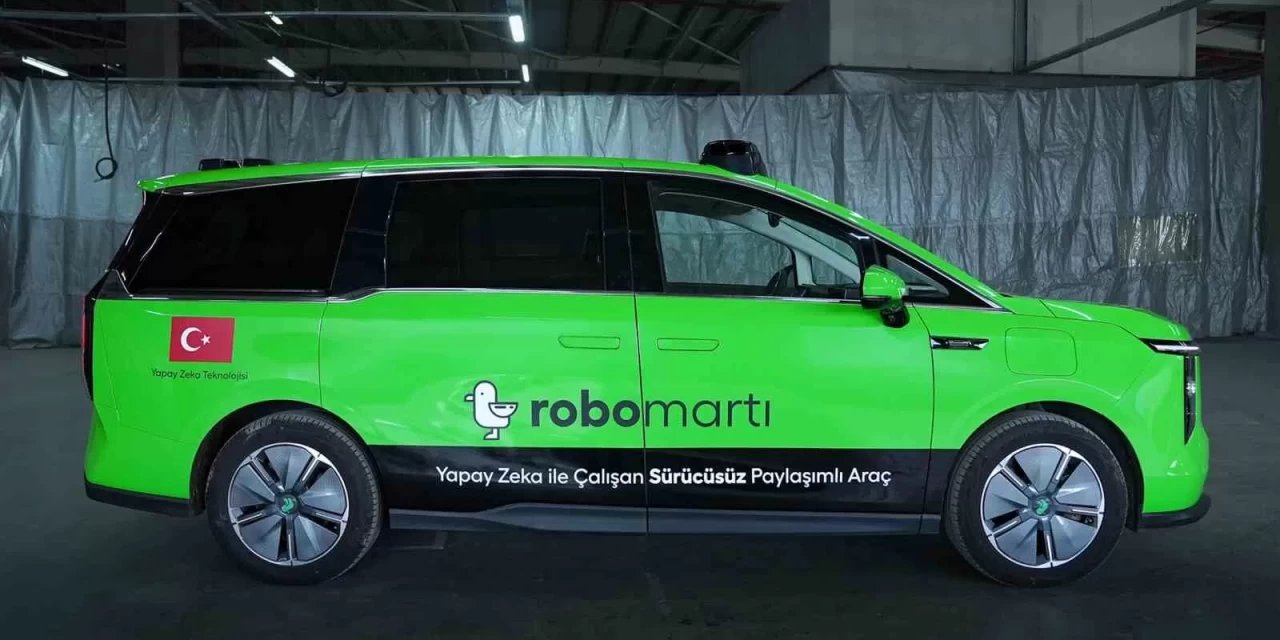 Martı Yapay Zeka Destekli Sürücüsüz Araç Projesi Robomartı'yı Tanıttı